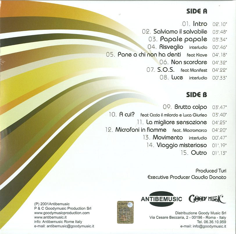 Turi - Salviamo Il Salvabile (Ed. limitata Bianco)