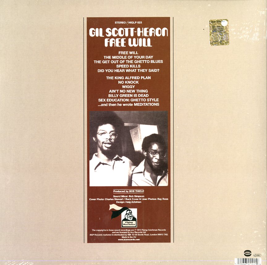 Gil Scott Heron - Free Will