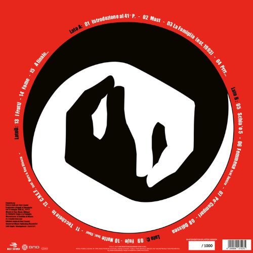 La Famiglia - 41 Parallelo Numerato (Ed. limitata Splatter)